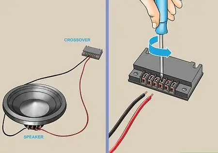 How to wire tweeters with crossover