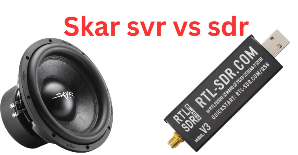 SKAR SVR vs. SDR
