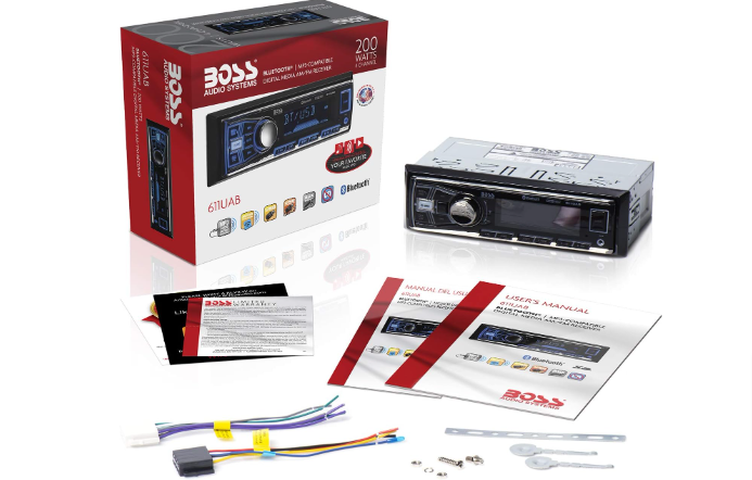 BOSS Audio Systems 611UAB Car Stereo