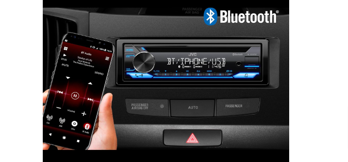 JVC KD-SR87BT Bluetooth CD Car Stereo