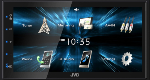 JVC KW-M150BT Bluetooth Car Stereo Receiver