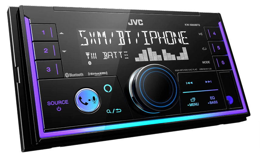 JVC KW-X850BTS Bluetooth Car Stereo Digital Media Receiver