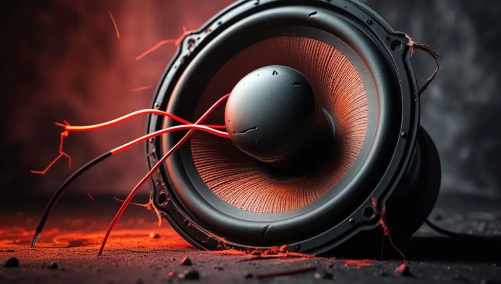 How can you tell if a speaker is blown