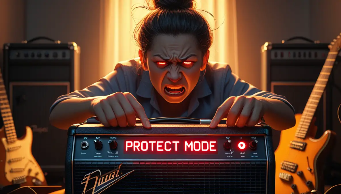 How do i get my amp out of protect mode