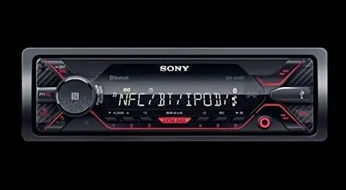 Sony-DSX-A410BT-Single-Din-Bluetooth-Front-USB-AUX-Car-Stereo-Digital-Media-Receiver