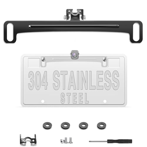 Best License Plate Frame for Backup Camera