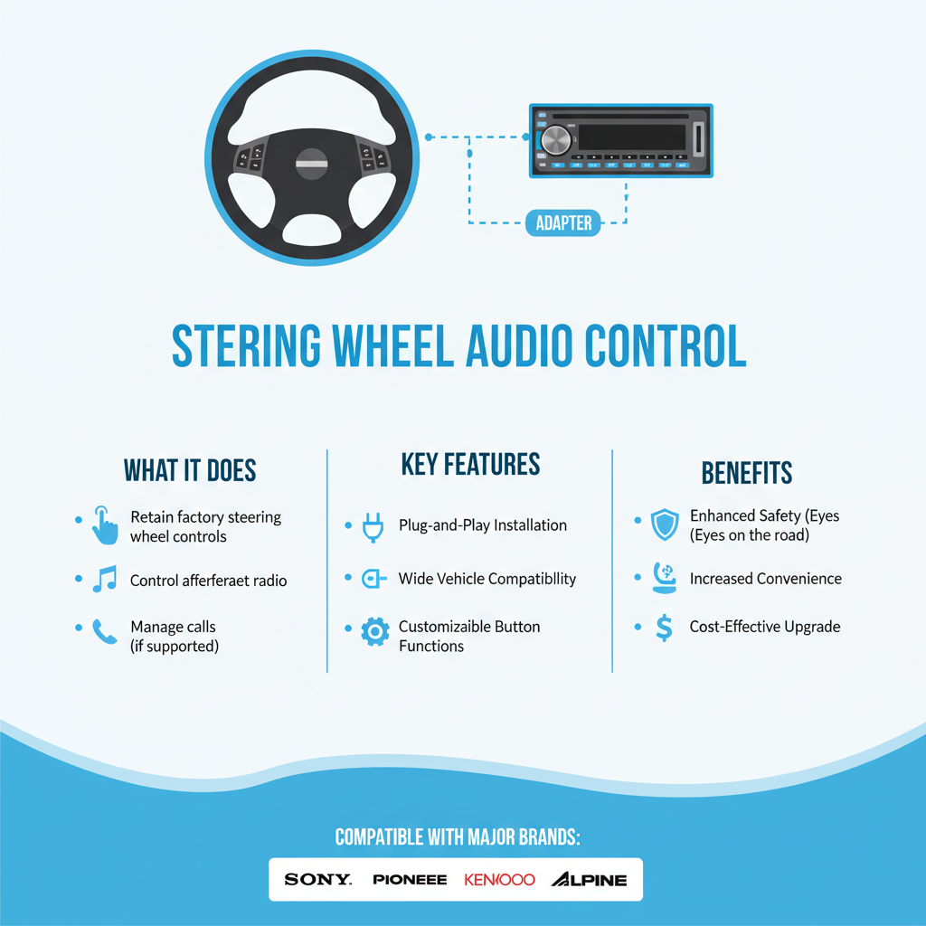 Steering Wheel Audio Control Adapter