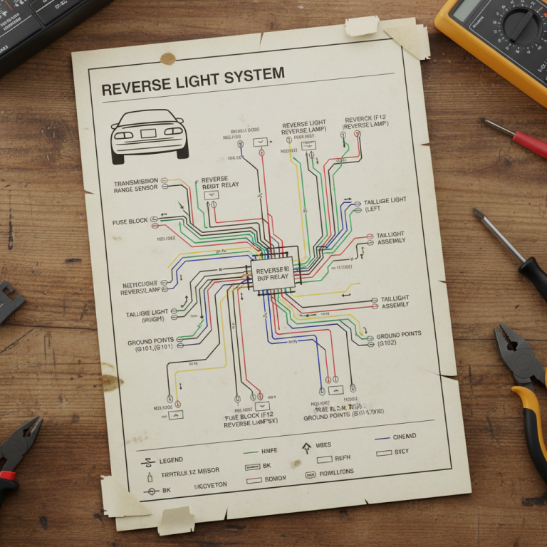 Guide B50 Reverse Light How To Wire A Backup Camera To The Reverse Light: A Complete ...