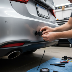 Installing backup camera in Auto
