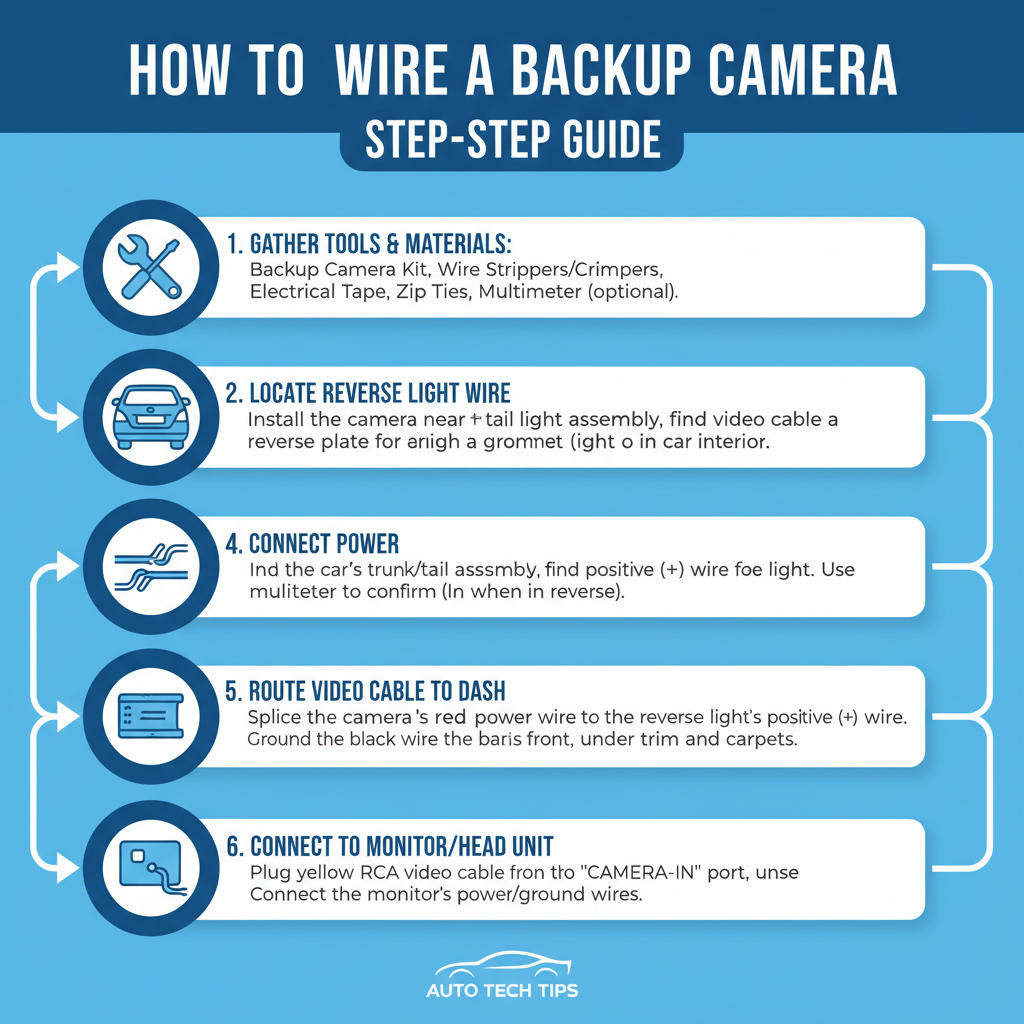 How to Wire a Backup Camera