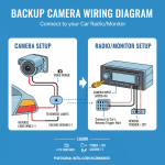 how to wire backup camera to radio