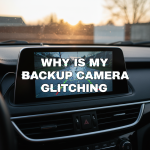 why is my backup camera glitching