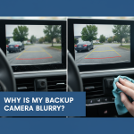 why is my backup camera blurry