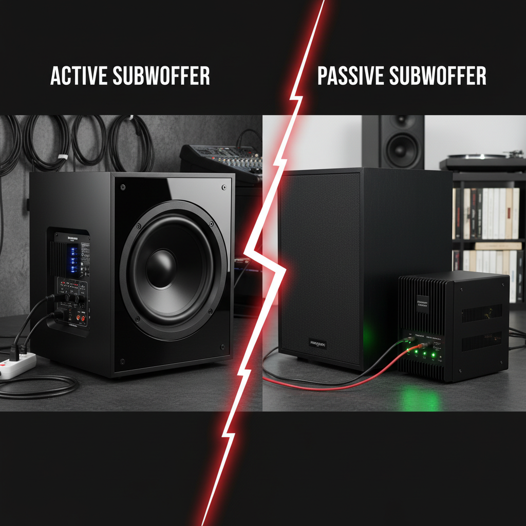 Active vs Passive Subwoofer