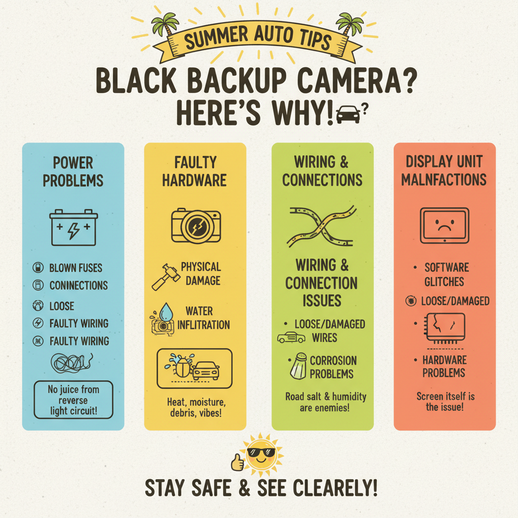 the Root Causes Behind Black Backup Camera Screens Power Supply Problems