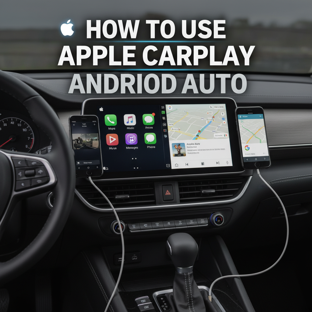 How to Use Apple CarPlay and Android Auto