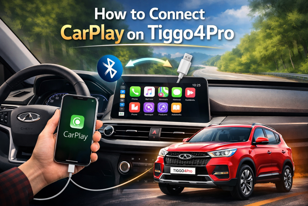 How to Connect CarPlay on Tiggo4Pro