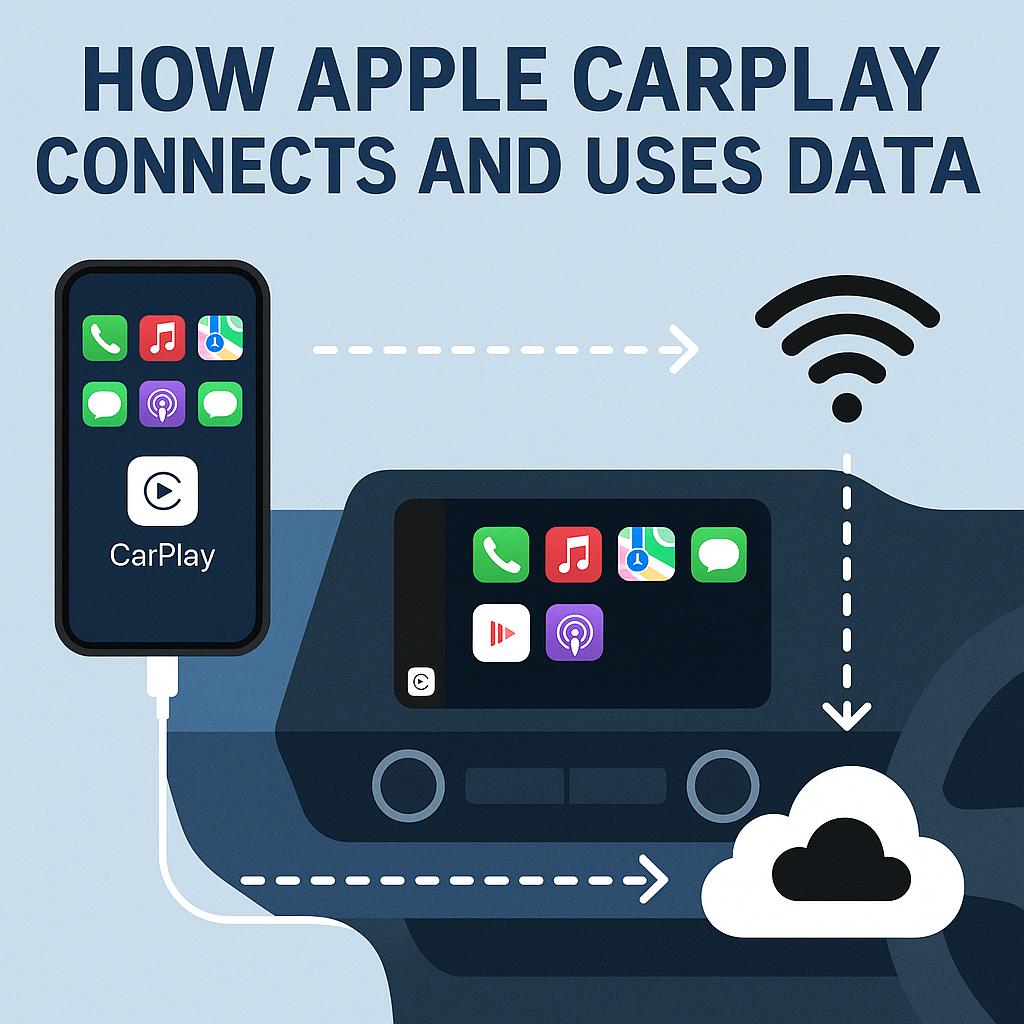 How Apple CarPlay Connects and Uses Data