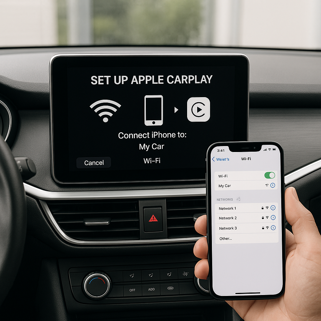 Connect carplay with wifi