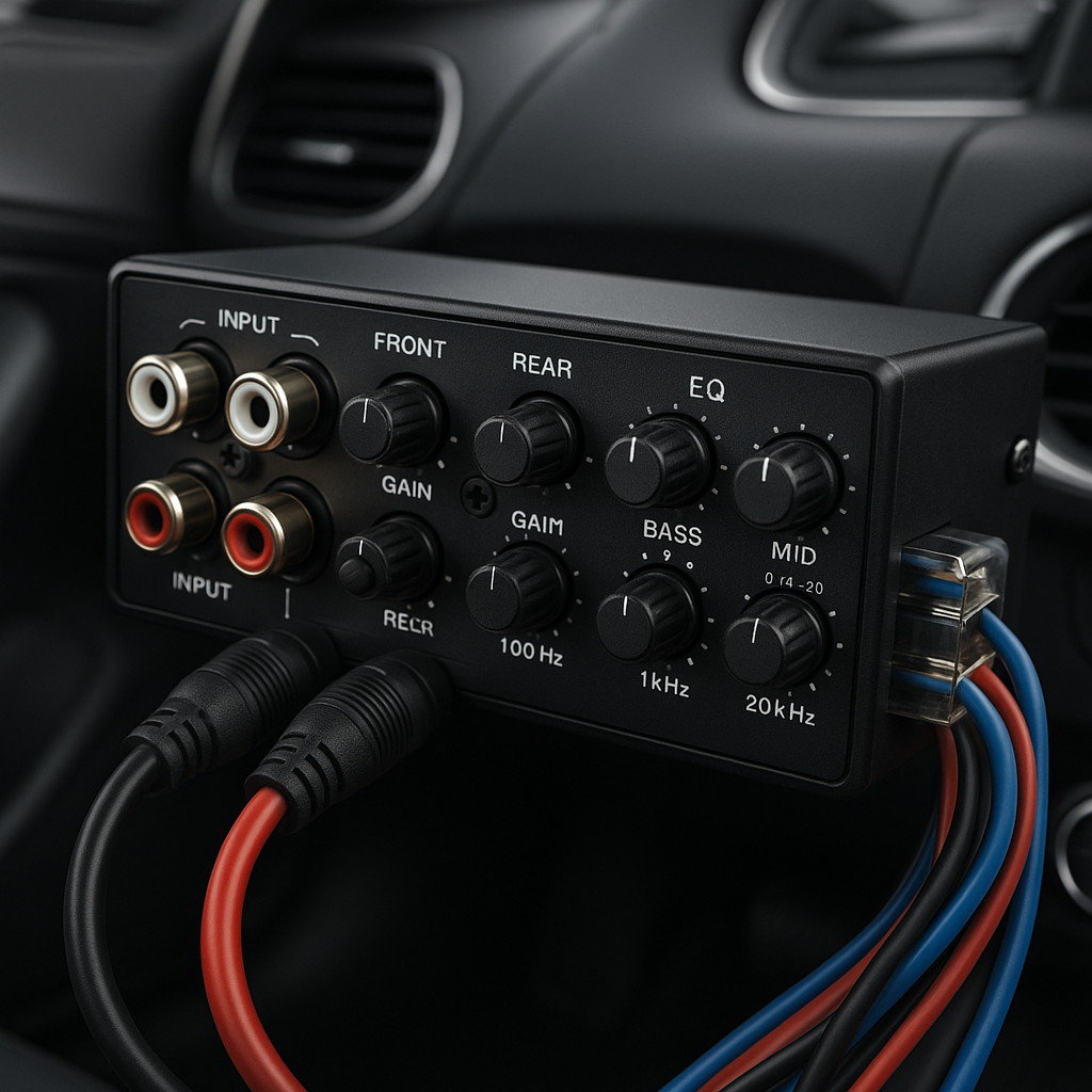 Car audio preamp
