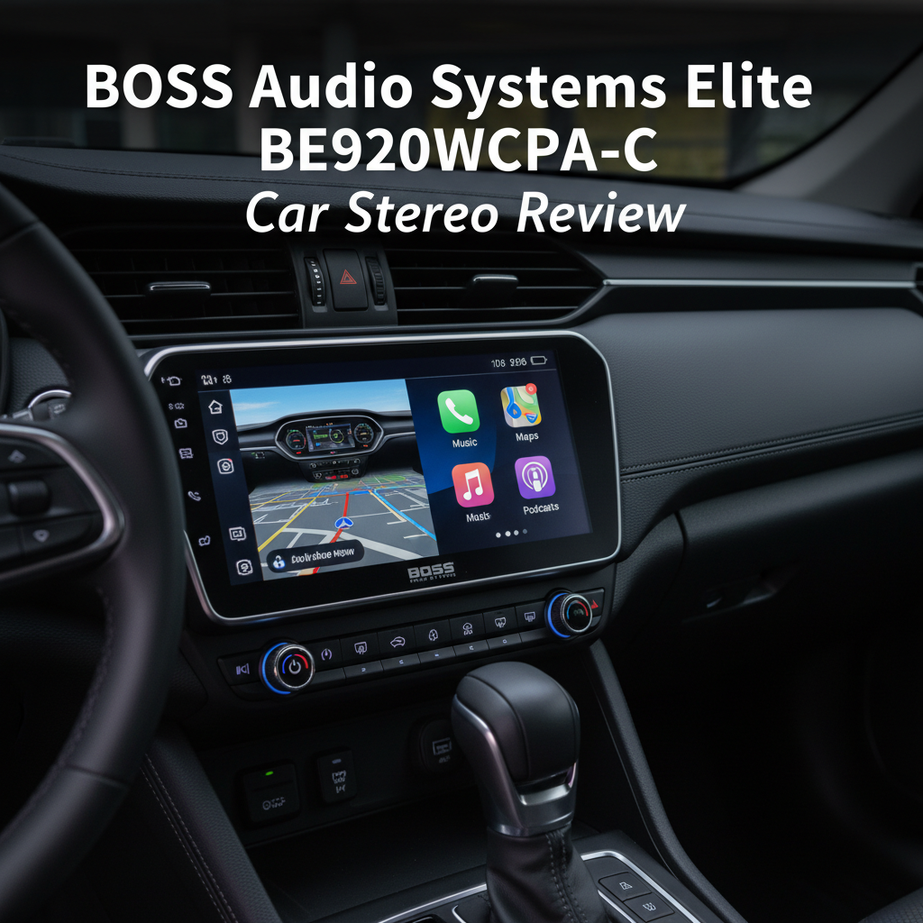 BOSS Audio Systems Elite BE920WCPA-C Car Stereo Review