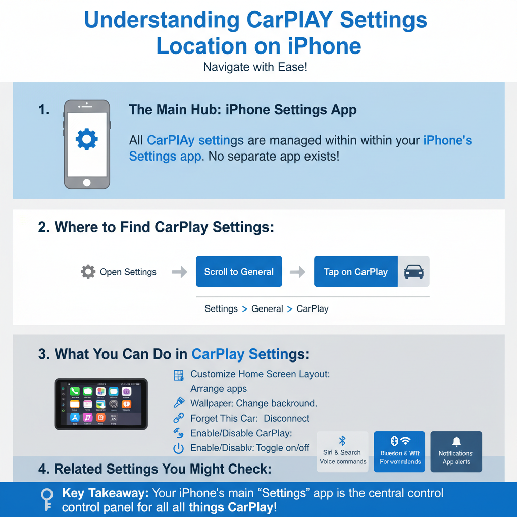 Understanding CarPlay Settings Location on iPhone