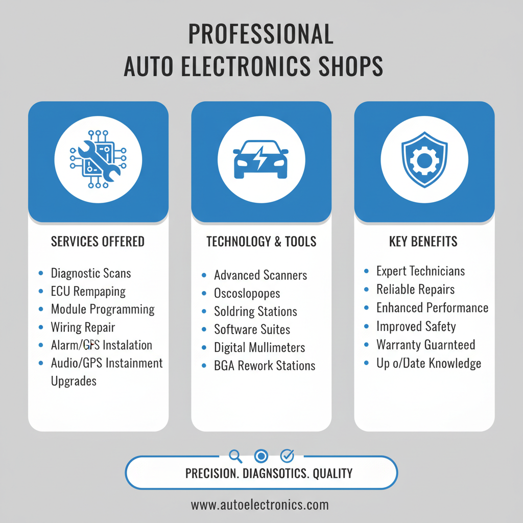 Professional Auto Electronics Shops