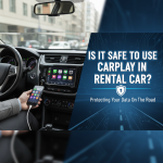 is it safe to use carplay in rental car?