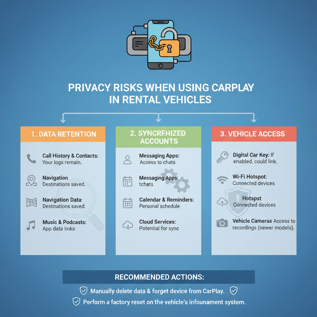 Privacy Risks When Using CarPlay in Rental Vehicles