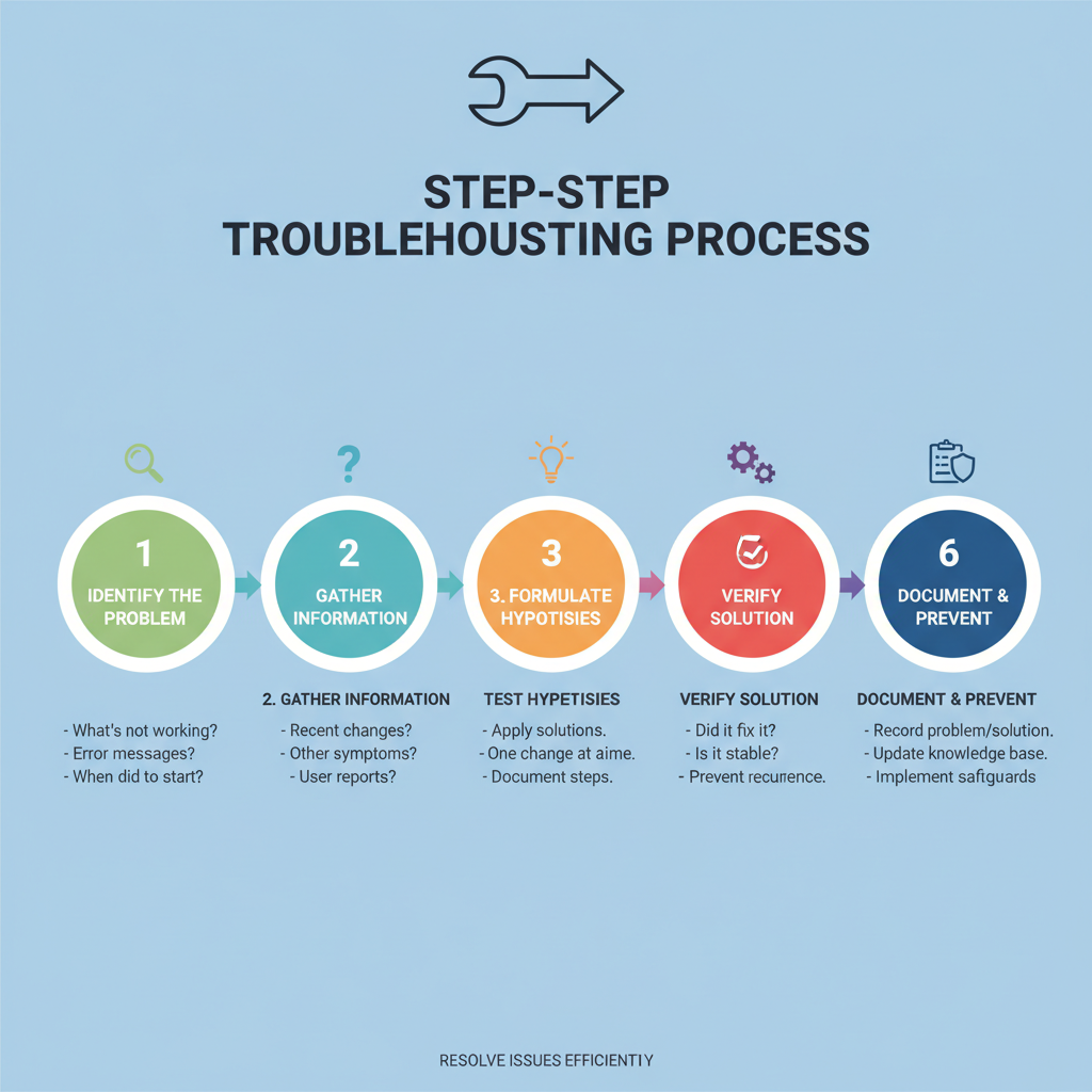Step-by-Step Troubleshooting Process