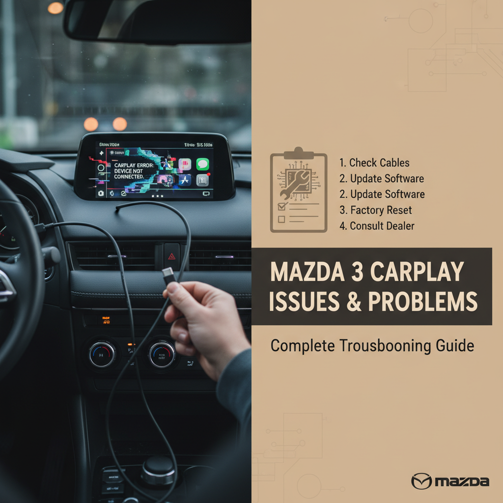 Mazda 3 CarPlay Issues and Problems: Complete Troubleshooting Guide
