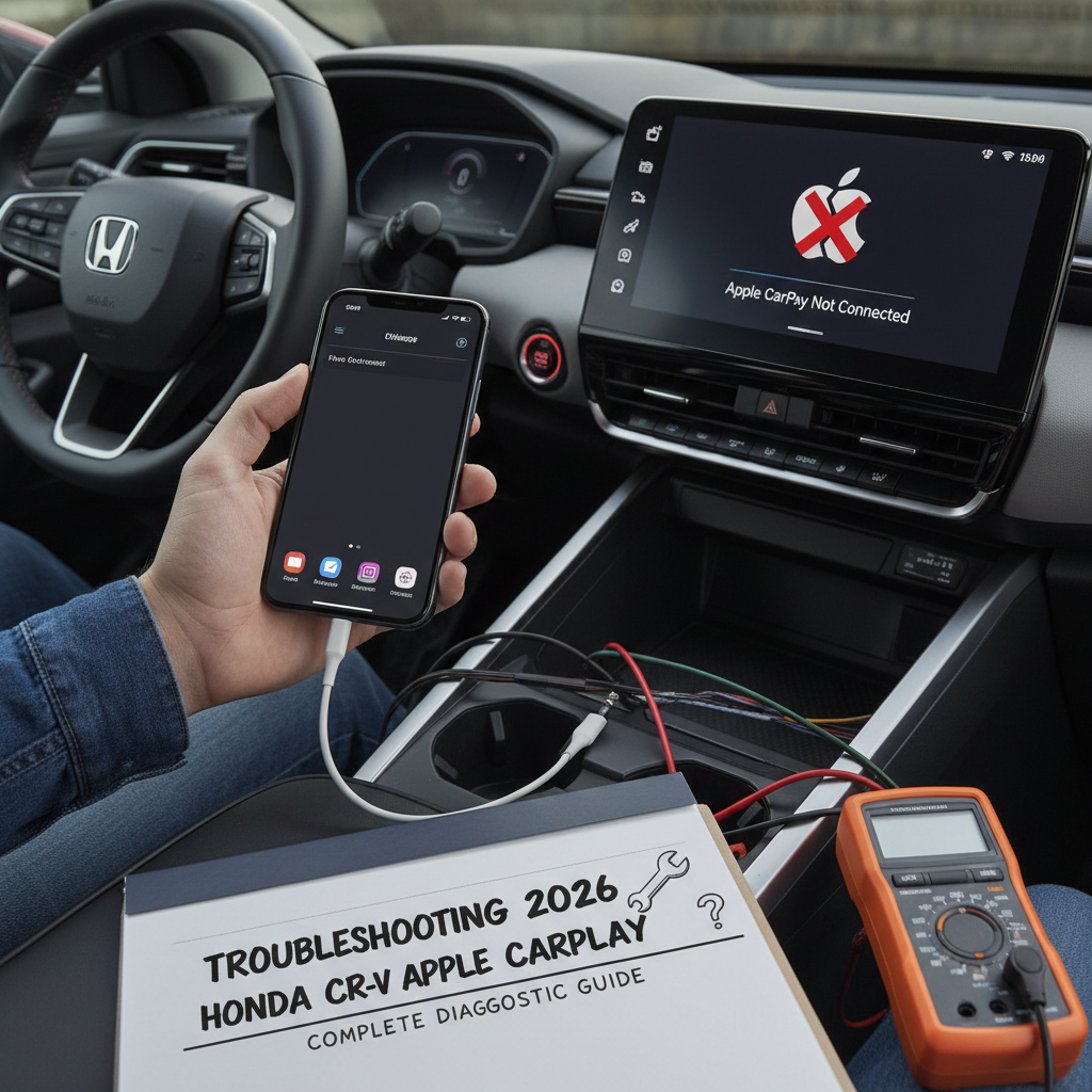 Troubleshooting 2026 Honda CR-V Apple CarPlay Issues: Complete Diagnostic Guide