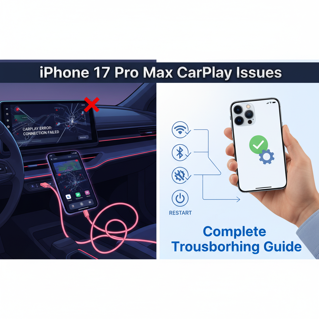 iPhone 17 Pro Max CarPlay Issues: Complete Troubleshooting Guide