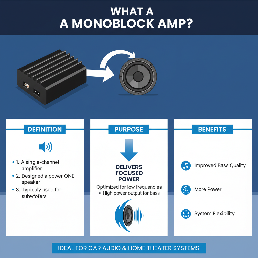 What Is a Monoblock Amp?