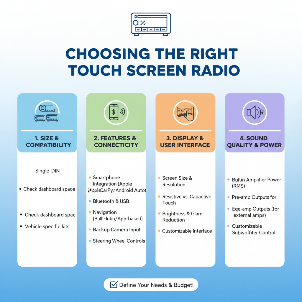 Choosing the Right Touch Screen Radio