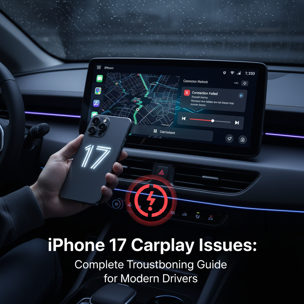 iPhone 17 CarPlay Issues: Complete Troubleshooting Guide for Modern Drivers