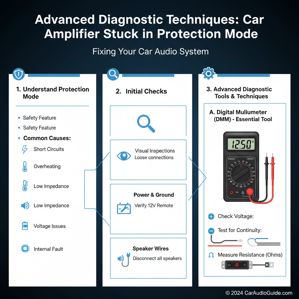 Advanced Diagnostic Techniques  to Fix My Car Amplifier Stuck in Protection Mode