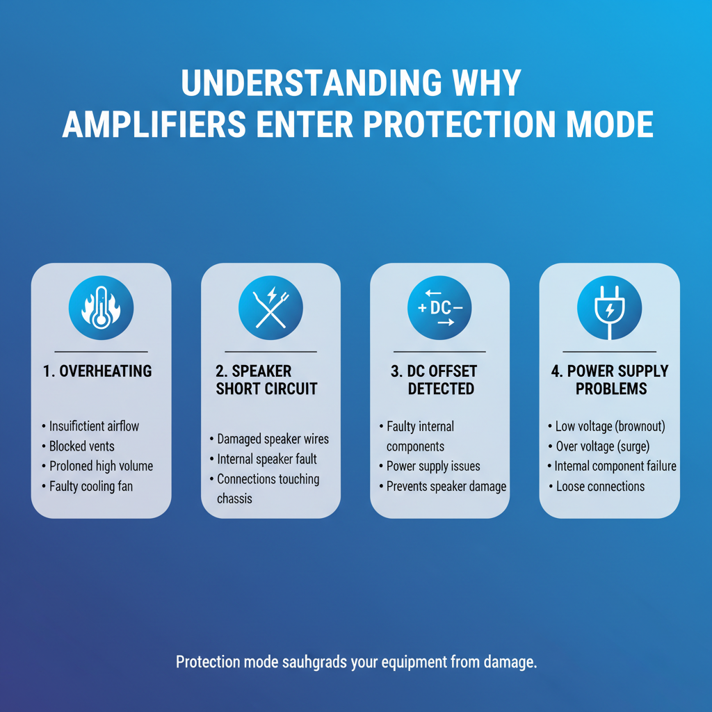 Understanding Why Amplifiers Enter Protection Mode