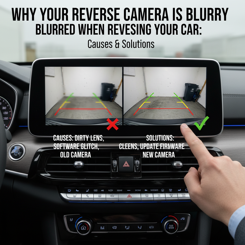 Why Your Infotainment System Looks Blurred When Reversing Your Car: Causes and Solutions