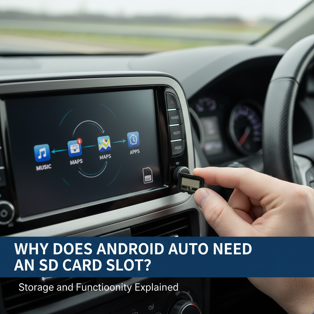 Why Does an Android Auto Display Need an SD Card Slot? Storage and Functionality Explained