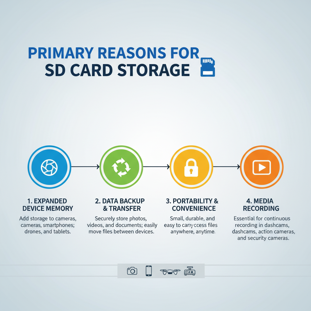 Primary Reasons for SD Card Storage