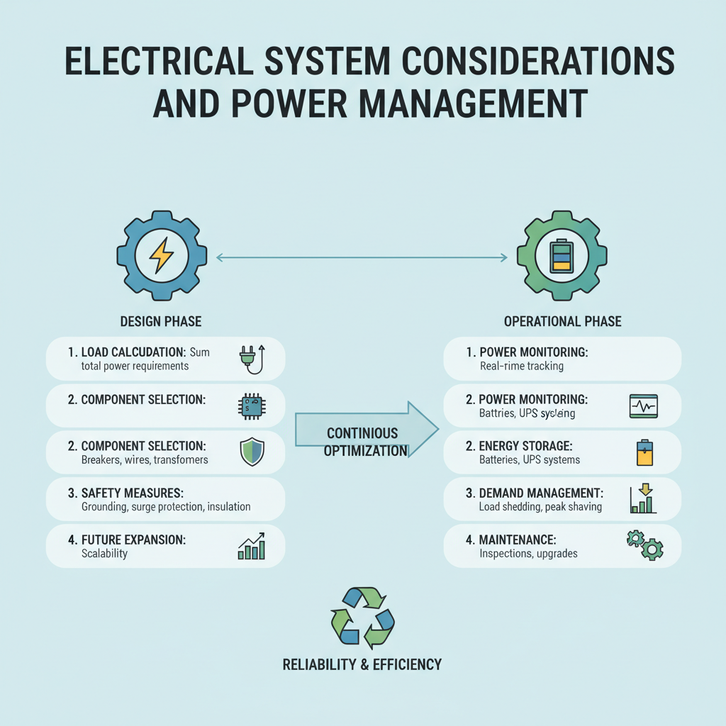 Electrical System Considerations and Power Management