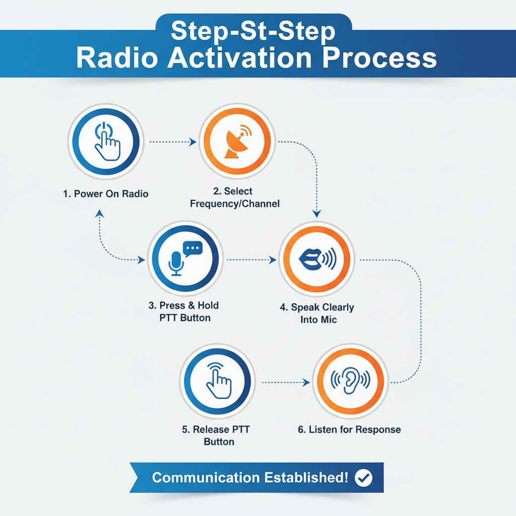 Step-by-Step Radio Activation Process