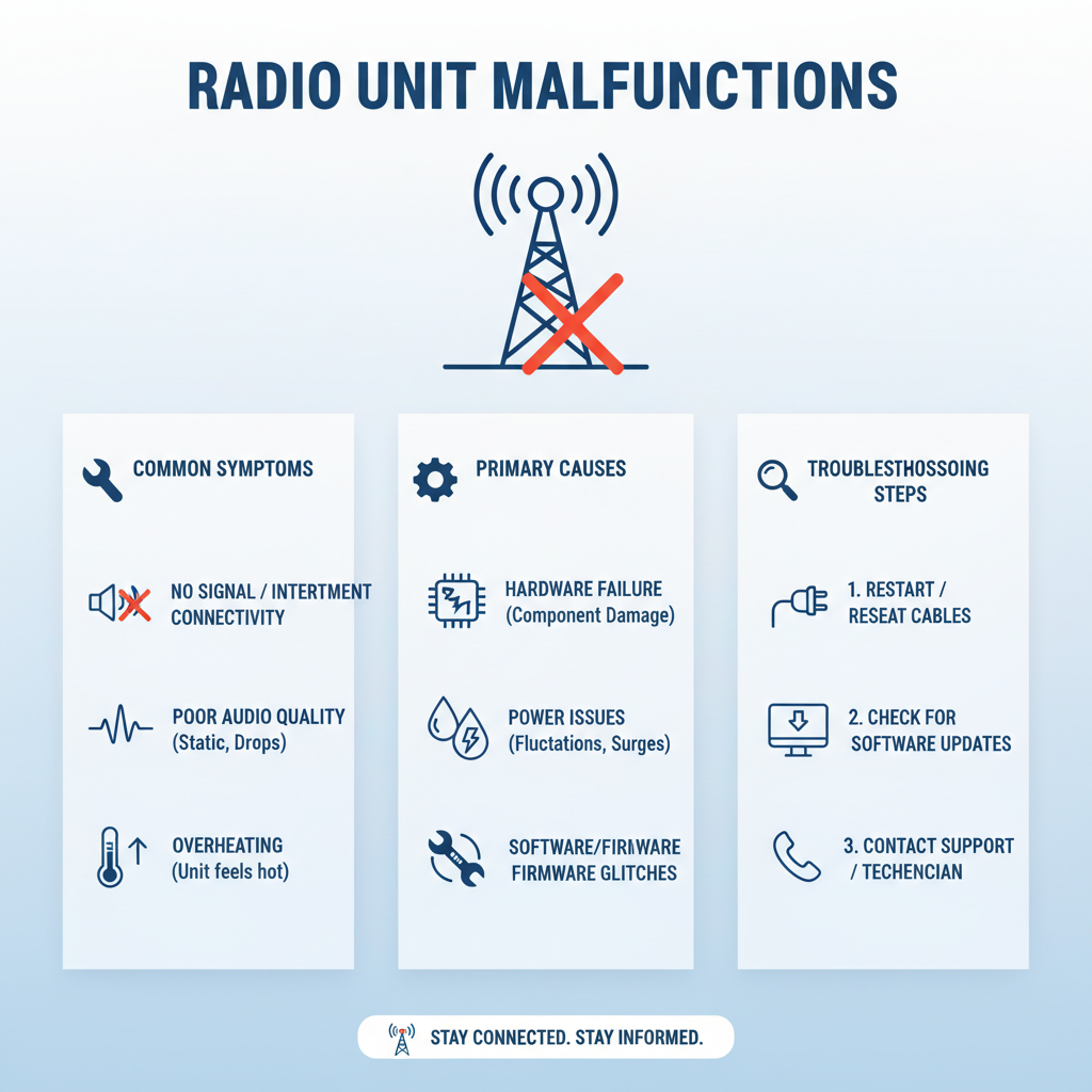 Radio Unit Malfunctions
