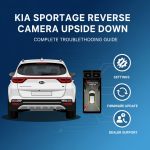 How to Fix Kia Sportage Reverse Camera View Upside Down: Complete Troubleshooting Guide