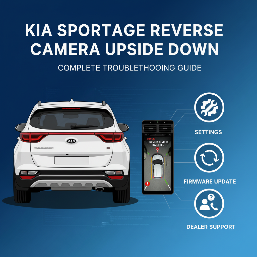 How to Fix Kia Sportage Reverse Camera View Upside Down: Complete Troubleshooting Guide