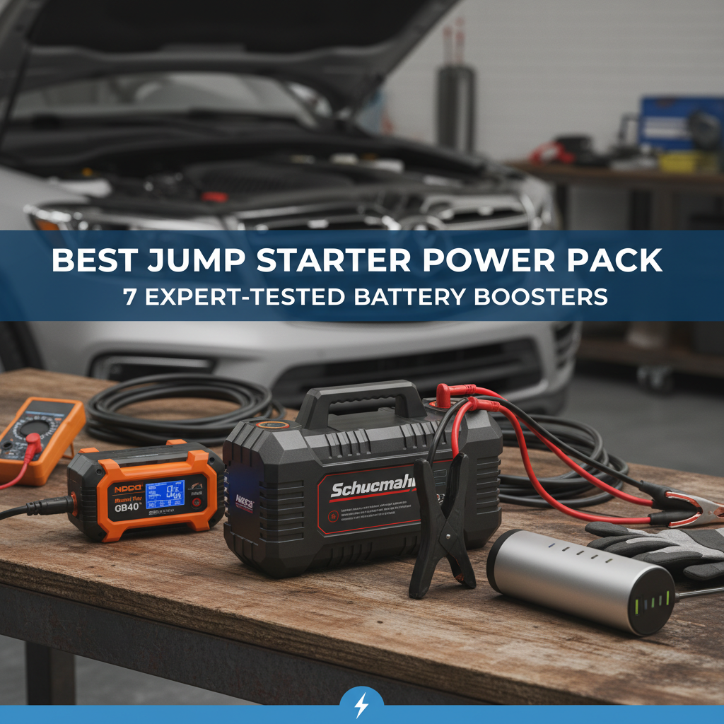 Best Jump Starter Power Pack: 7 Expert-Tested Battery Boosters