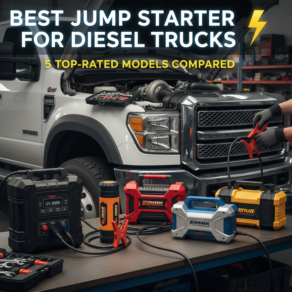 best jump starter for diesel trucks: 5 Top-Rated Models Compared