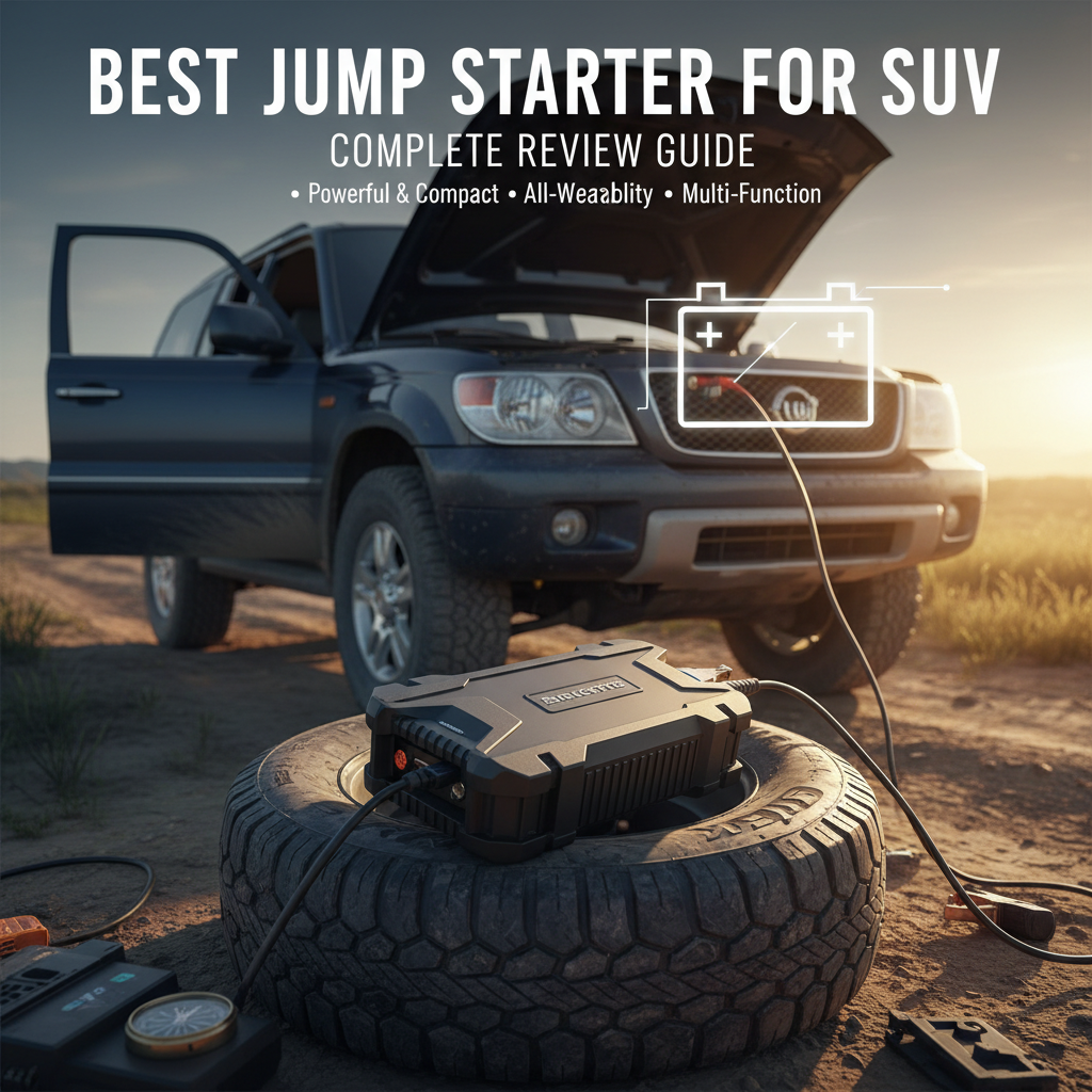 Best Jump Starter For SUV: Complete Review Guide