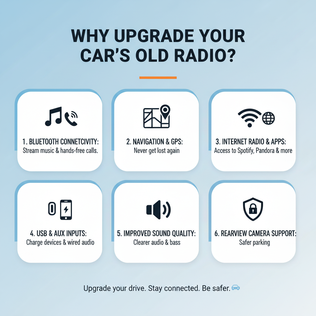 Why Upgrade Your Car Old Radio?